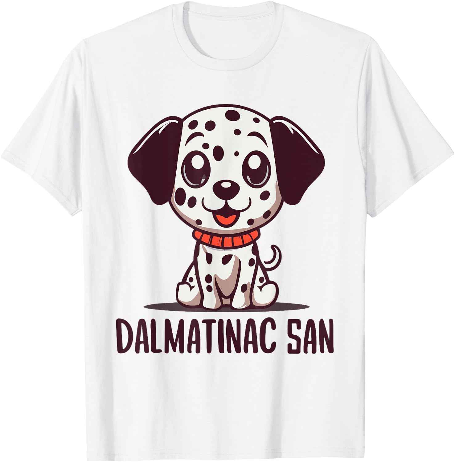 Dalmatinac San Dalmatian Dog Croatian Pride Croatia T-Shirt - T-Shirt | White