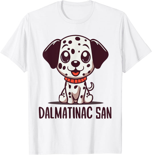 Dalmatinac San Dalmatian Dog Croatian Pride Croatia T-Shirt - T-Shirt | White