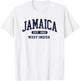 Retro Jamaica Est 1962 Vintage Jamaican T-Shirt - T-Shirt | White