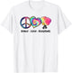 Tie Dye Peace Love Pickleball Lovers Cute Pickleball T-Shirt - T-Shirt | White