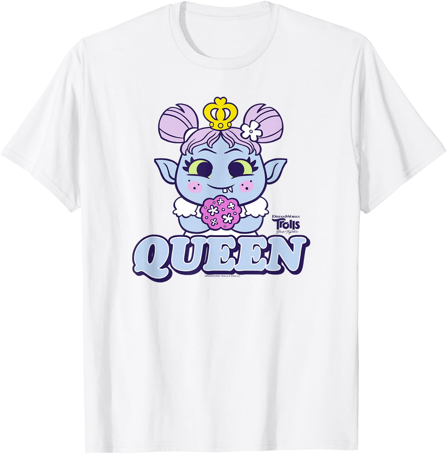 DreamWorks Trolls Band Together Queen Bridget T-Shirt - T-Shirt | White
