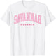 Savannah Georgia Vintage Preppy Throwback Vacation Souvenir T-Shirt - T-Shirt | White