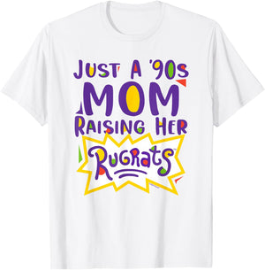 Rugrats Mother's Day Just a 90's Mom T-Shirt - T-Shirt | White