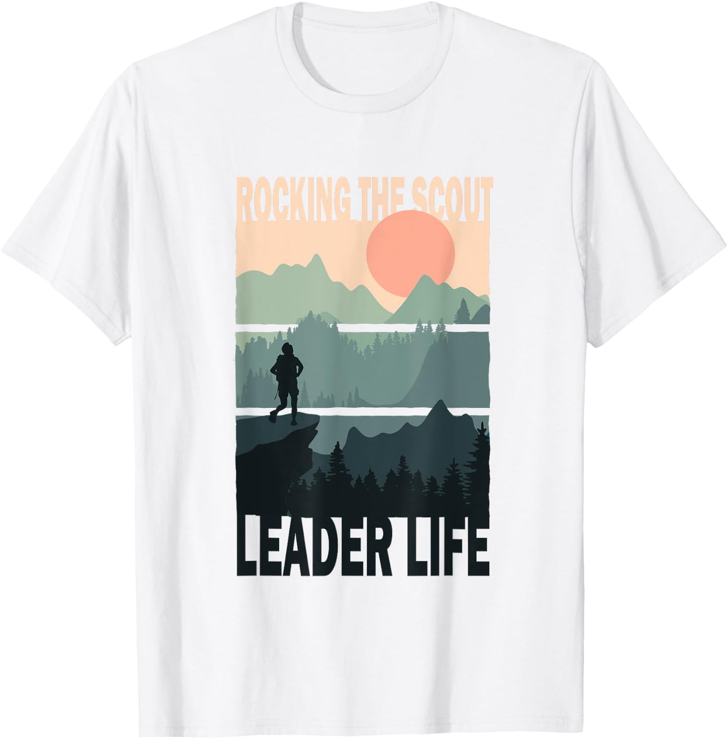 Rocking The Scout Leader Life Cub Master Scouting T-Shirt - T-Shirt | White