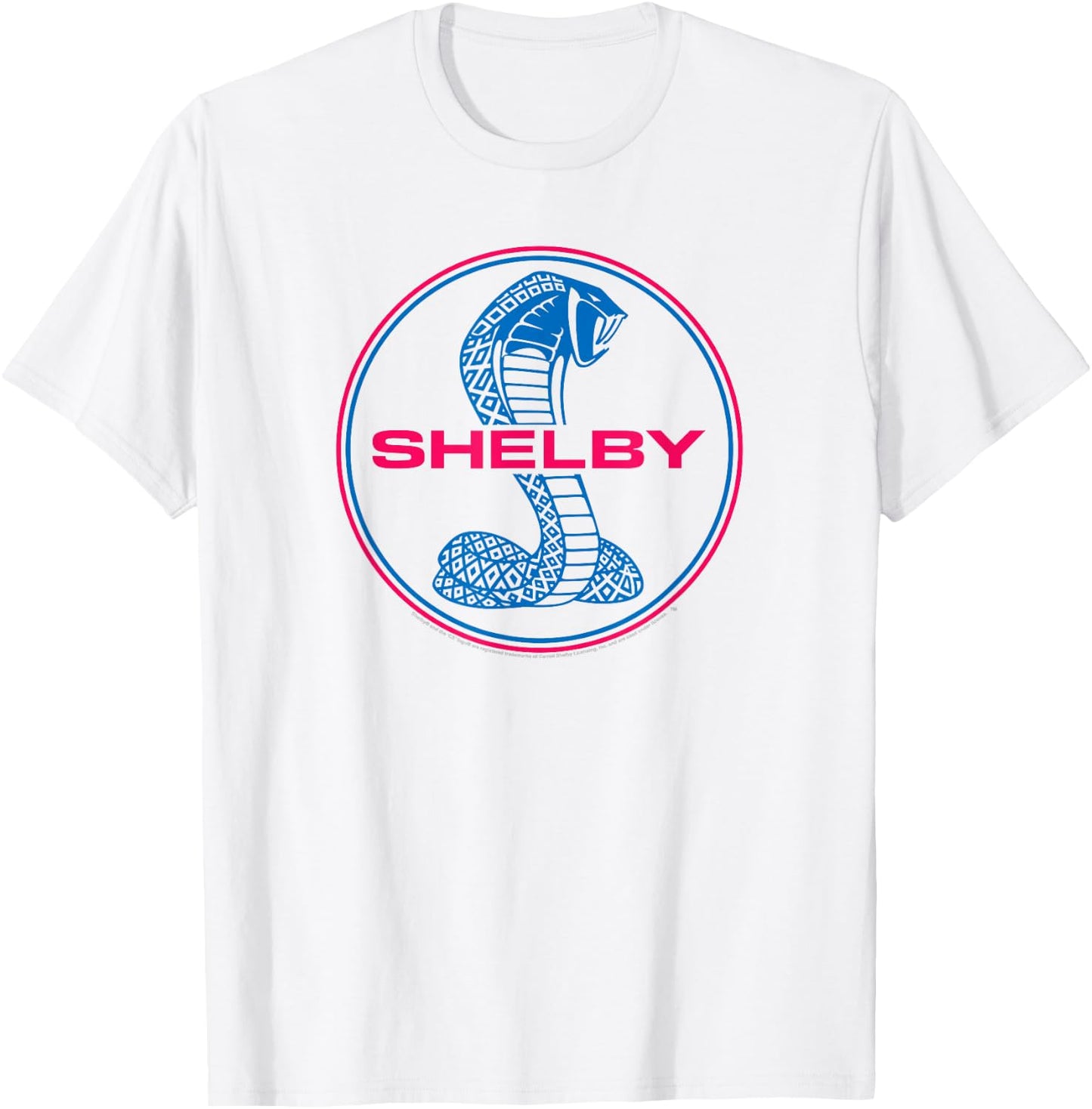 Carroll Shelby Circle Logo Light T-Shirt - T-Shirt | White