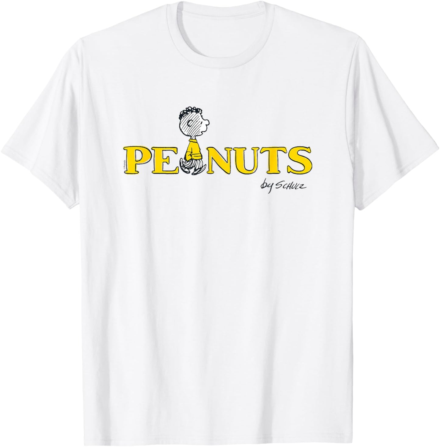 Peanuts - Franklin Peanuts Logo T-Shirt - T-Shirt | White