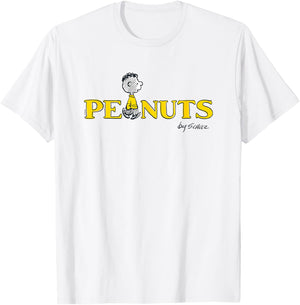 Peanuts - Franklin Peanuts Logo T-Shirt - T-Shirt | White