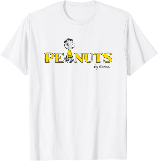 Peanuts - Franklin Peanuts Logo T-Shirt - T-Shirt | White