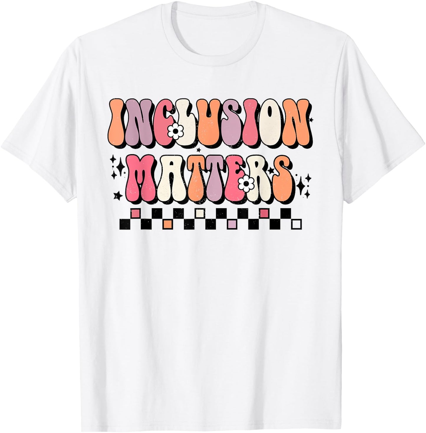 Boho Inclusion Matters Special Education SPED Teacher Women T-Shirt - T-Shirt | White
