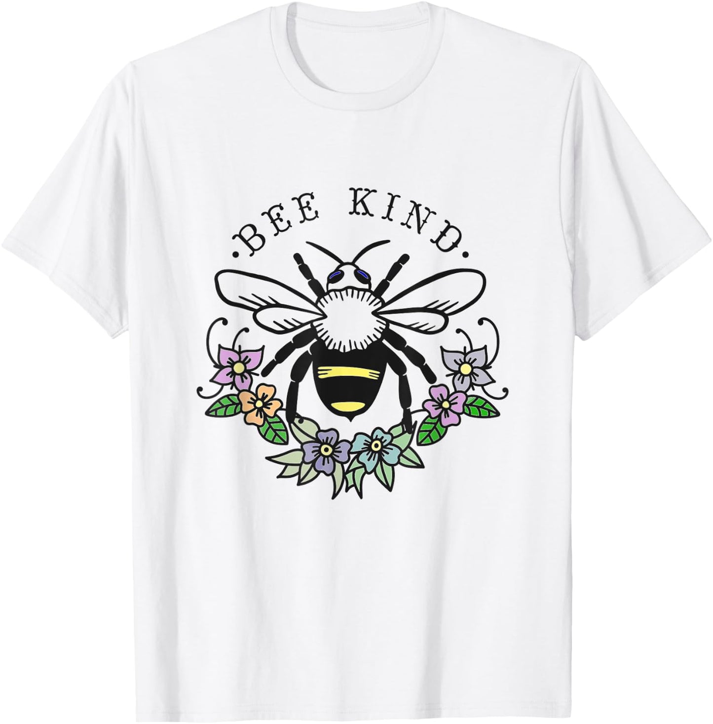 Bee Kind T-Shirt - T-Shirt | White