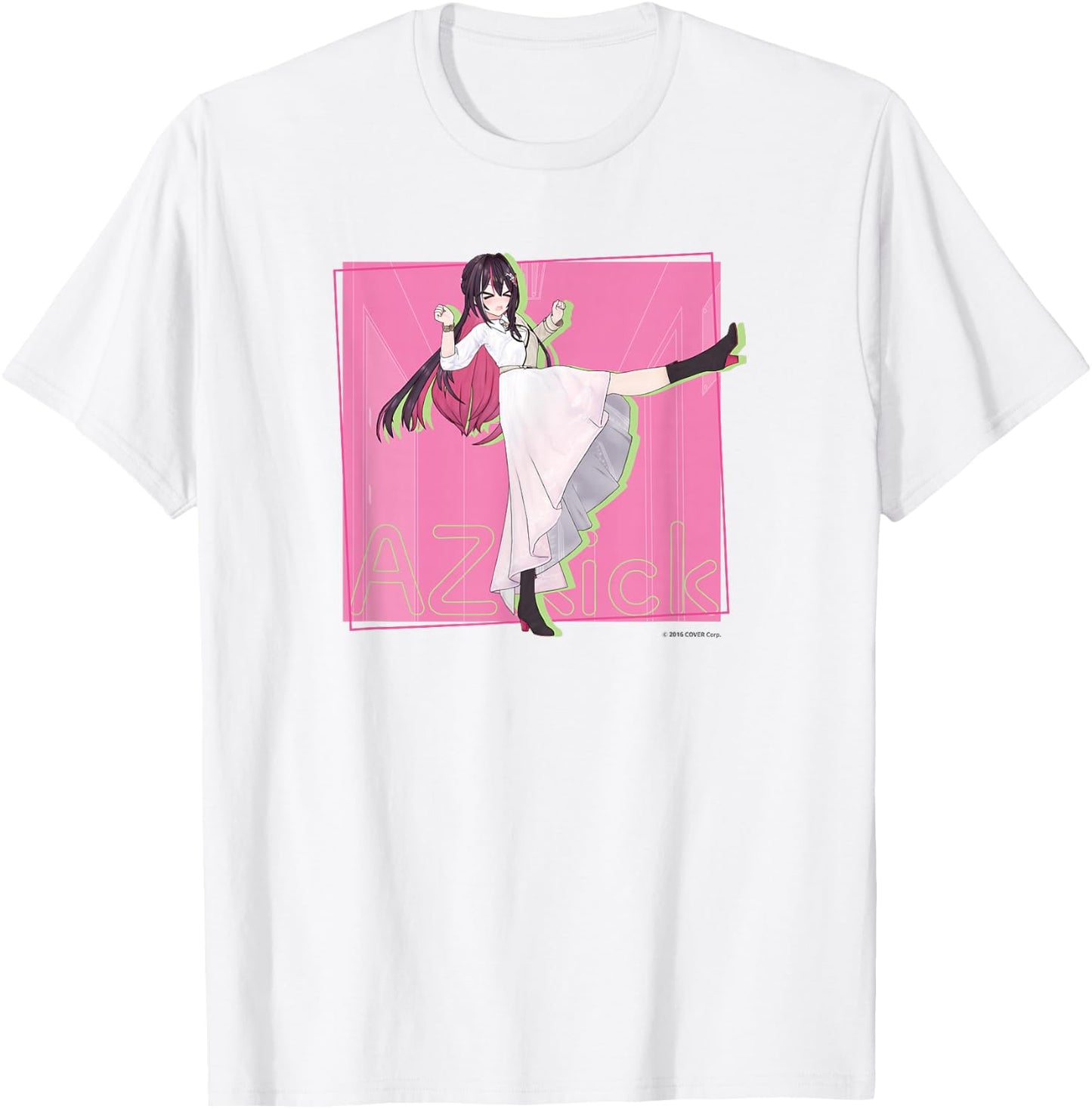 【AZKi】holo no graffiti Greatest Moments T-Shirt - T-Shirt | White