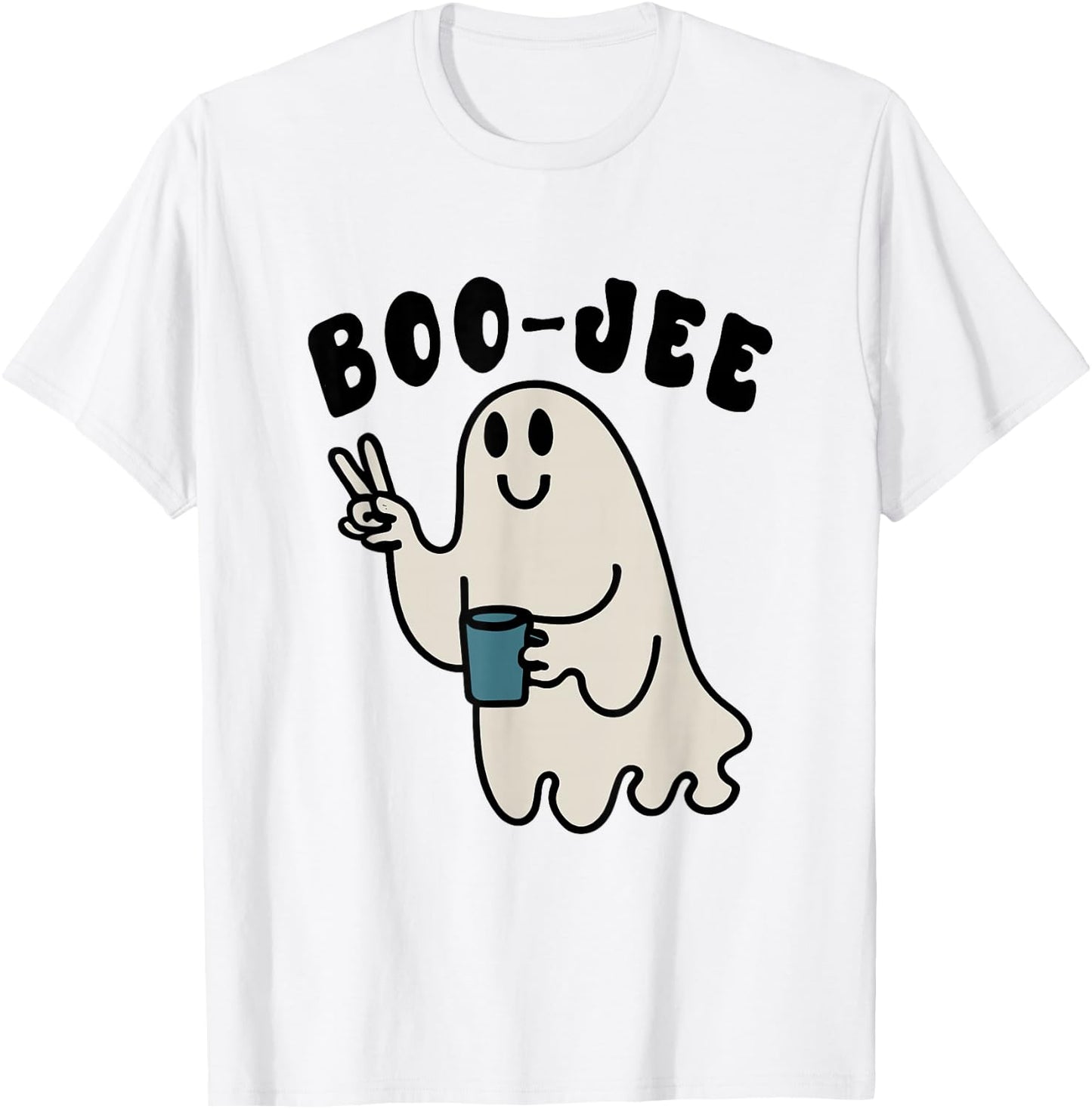 Boo Jee - Boo Ghost T-Shirt - T-Shirt | White
