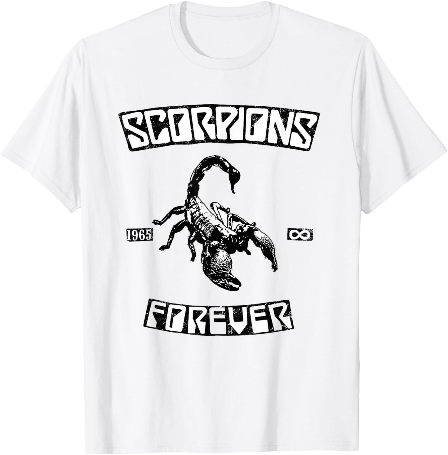 Official Scorpions Forever Since 1965 T-Shirt - T-Shirt | White