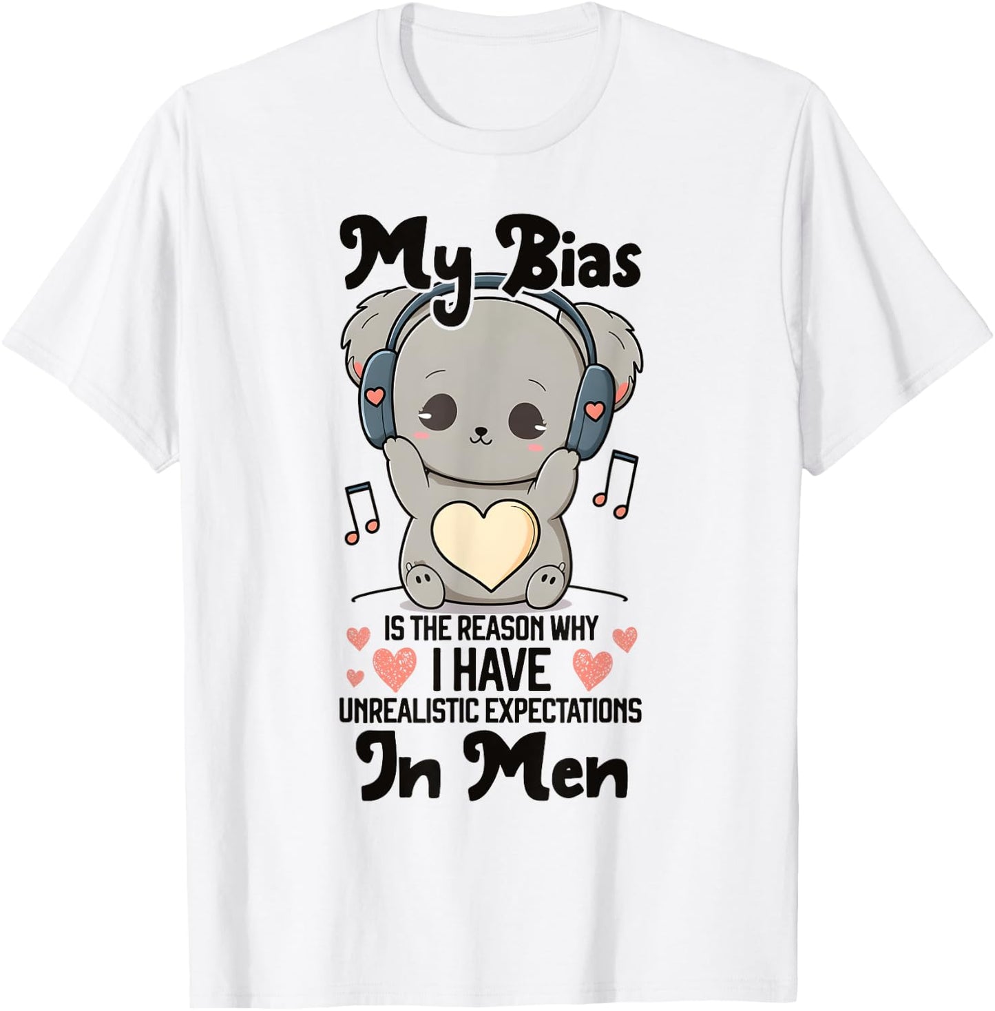 Kpop Koala Korean Drama Items Pop Merch K-pop Merchandise T-Shirt - T-Shirt | White