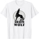 Iron Wolf LT by Lithuania Strong T-Shirt - T-Shirt | White