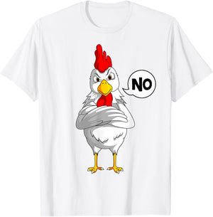Chicken Farmer Kids Boys Girls Women T-Shirt - T-Shirt | White