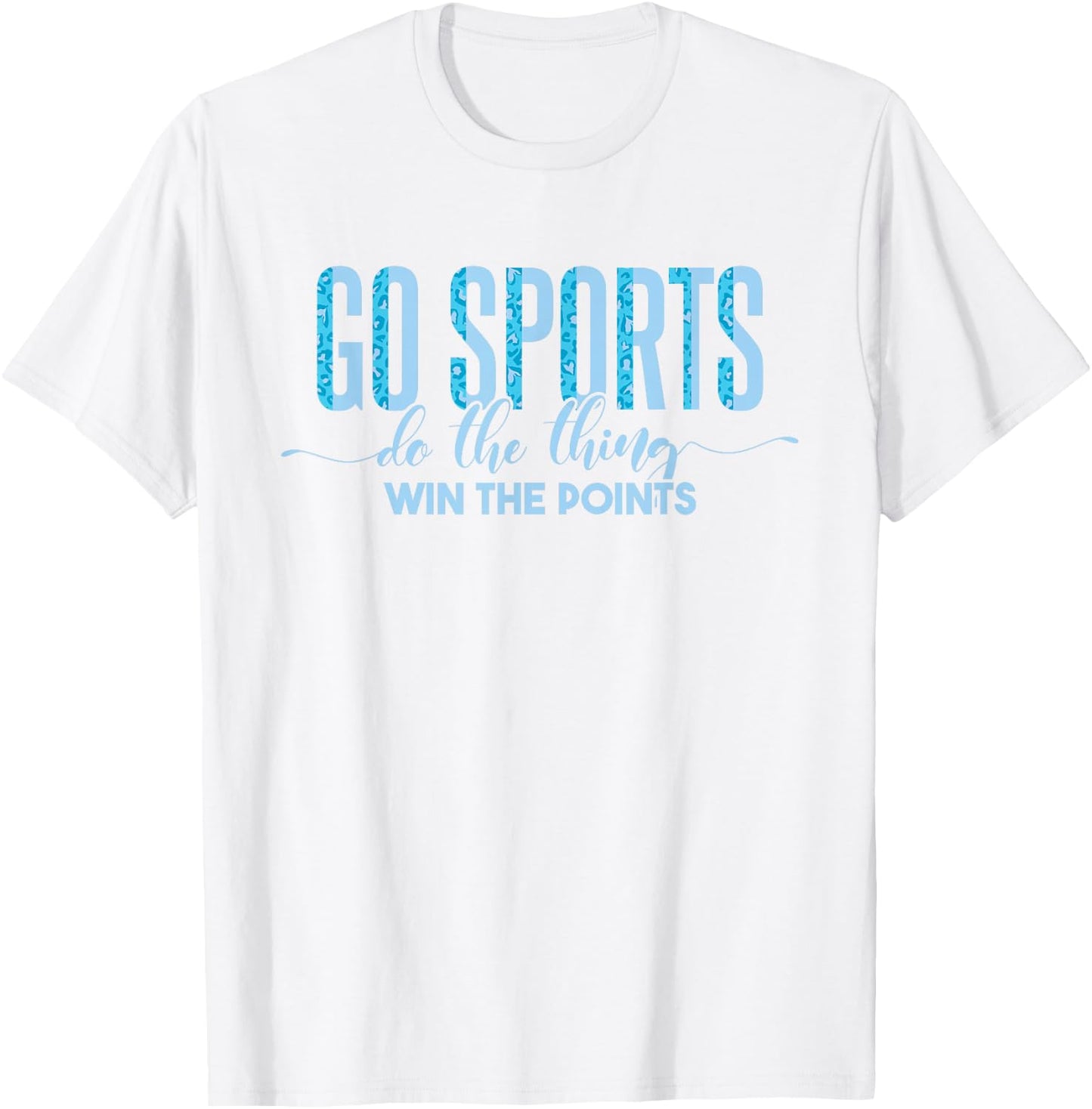 Non-Sports Fan Go Sports Yay Sports T-Shirt - T-Shirt | White