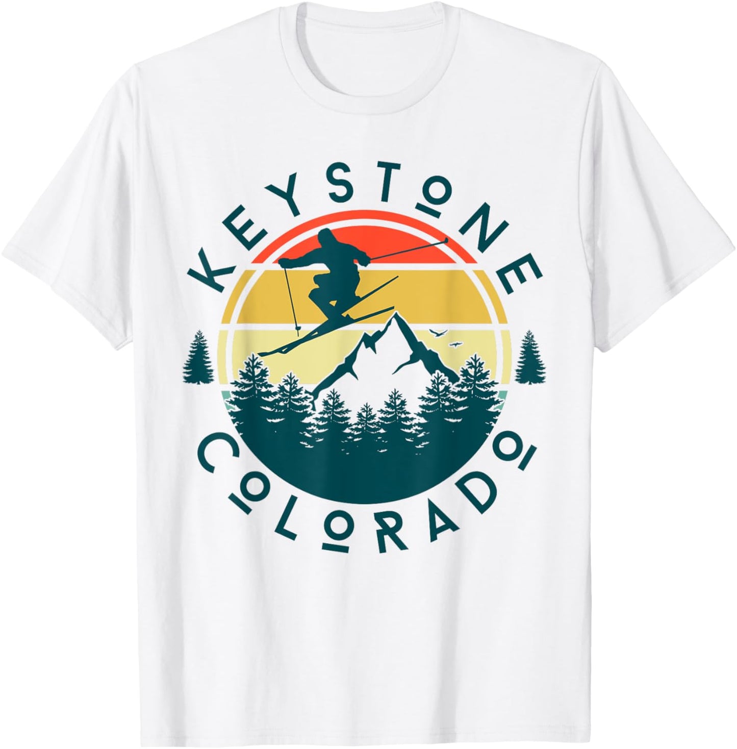 Keystone Colorado T-Shirt - T-Shirt | White
