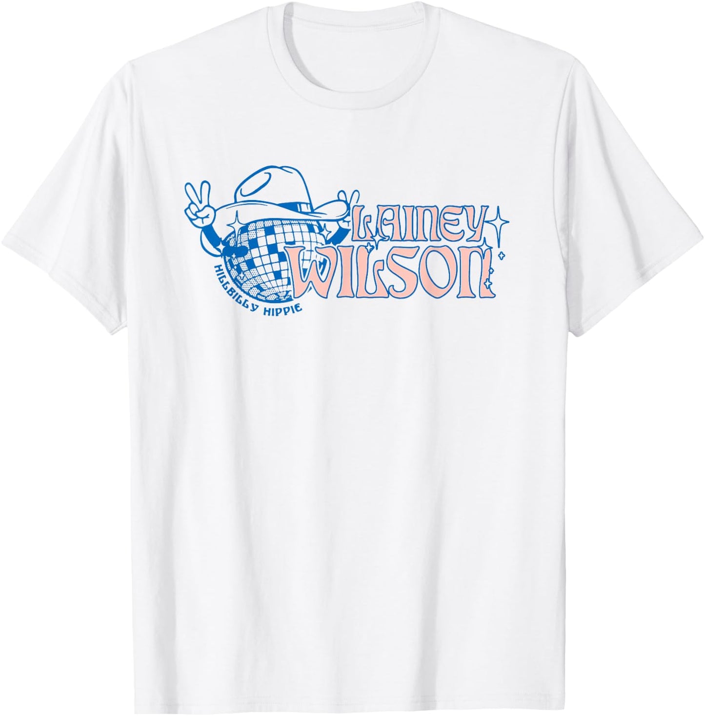 Lainey Wilson - Hillbilly Hippie T-Shirt - T-Shirt | White