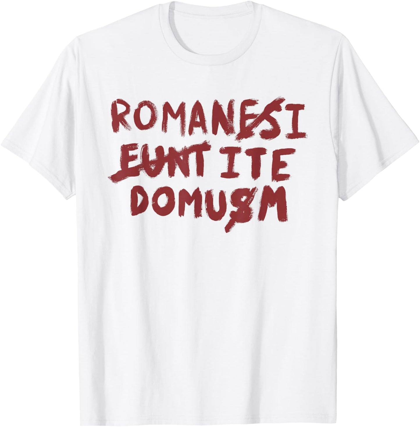 Funny Roman-esi Eunt-ite Domu Great Gifts For Movie Lovers T-Shirt - T-Shirt | White