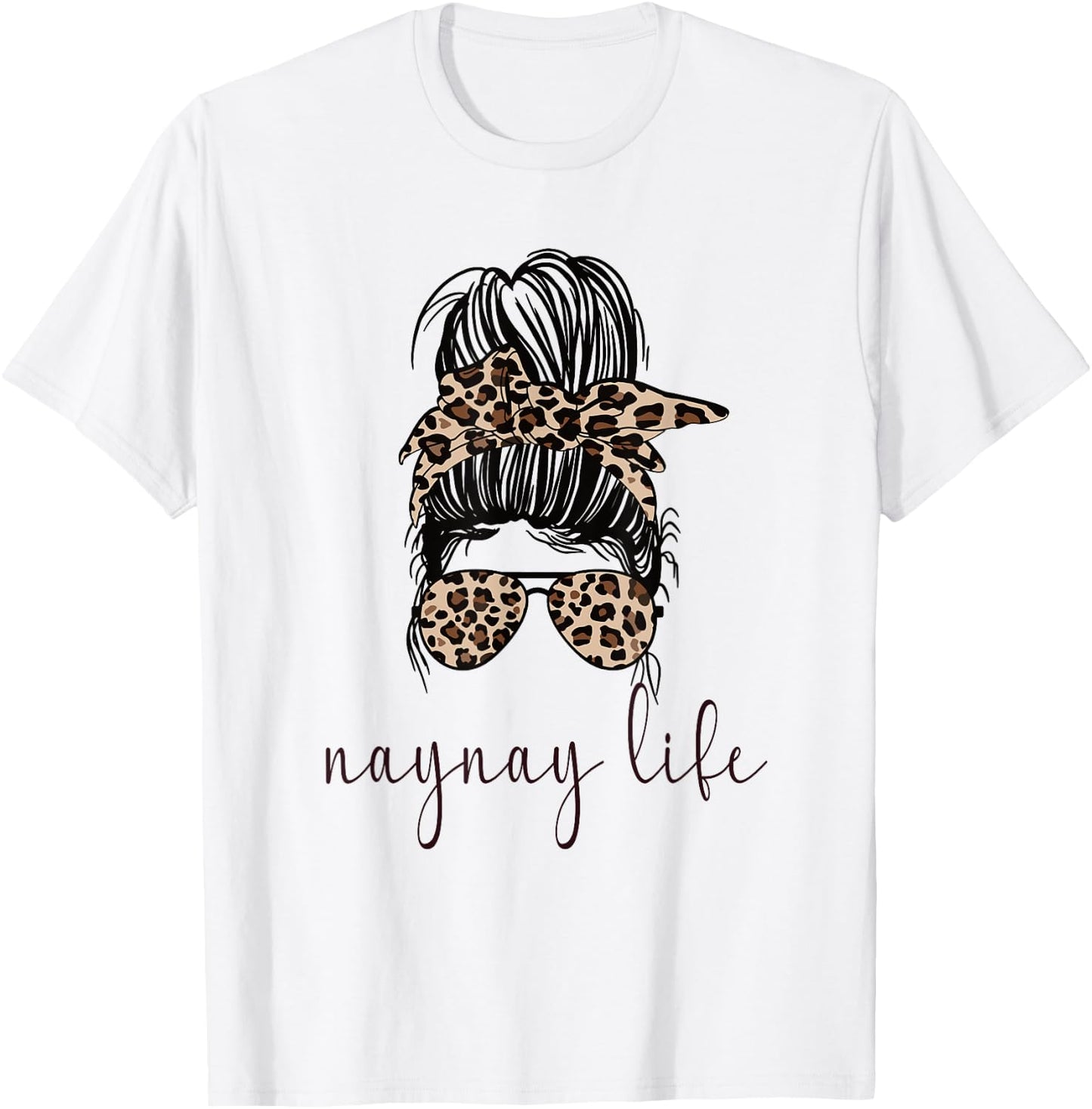 Naynay Life Naynay Grandmother Naynay Grandma T-Shirt - T-Shirt | White
