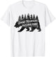 Great Smoky Mountains Tennessee Nature Bear Hiking Outdoors T-Shirt - T-Shirt | White