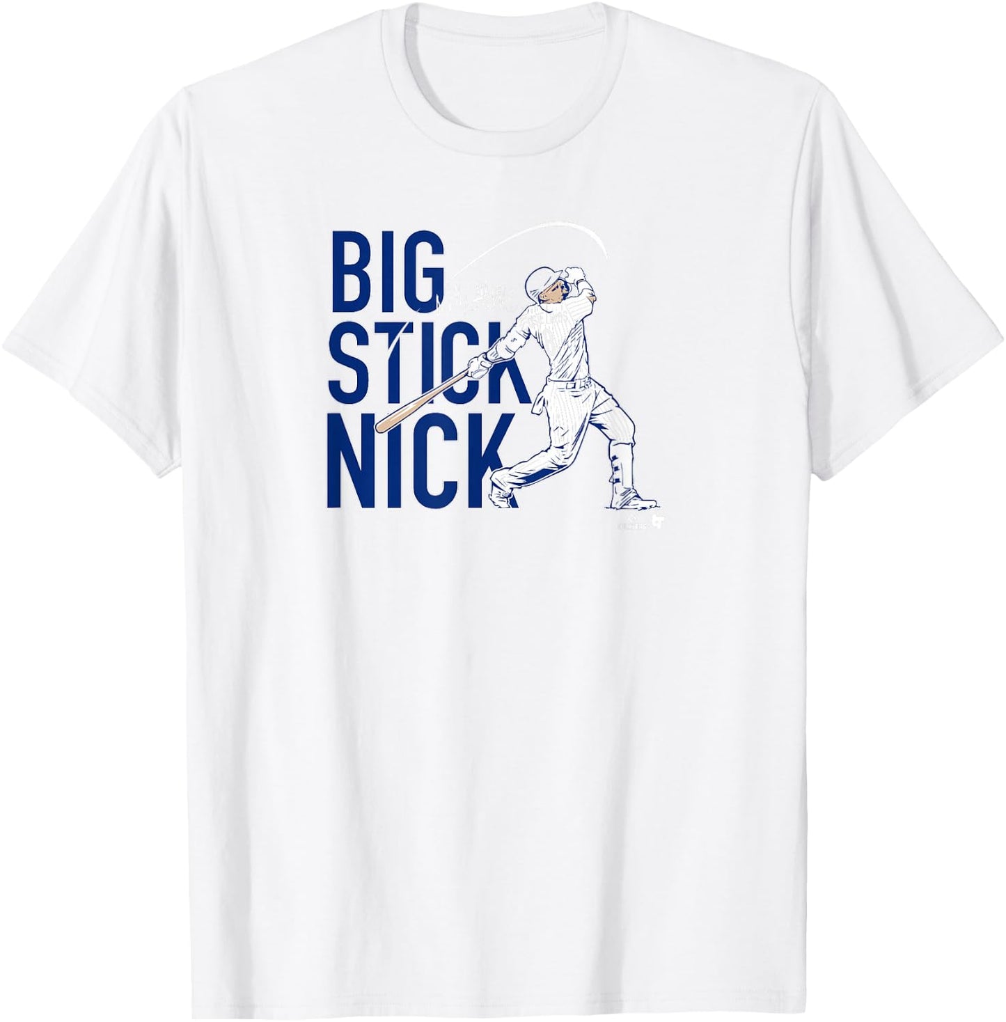 Nick Castellanos - Big Stick Nick - Philadelphia Baseball T-Shirt - T-Shirt | White
