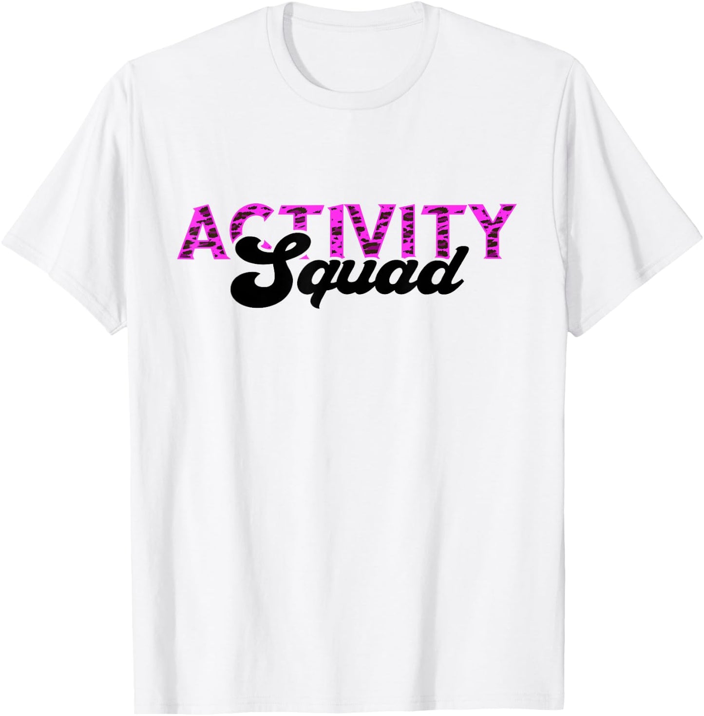 Activity Assistant Squad Leopard Professionals Week Director T-Shirt - T-Shirt | White