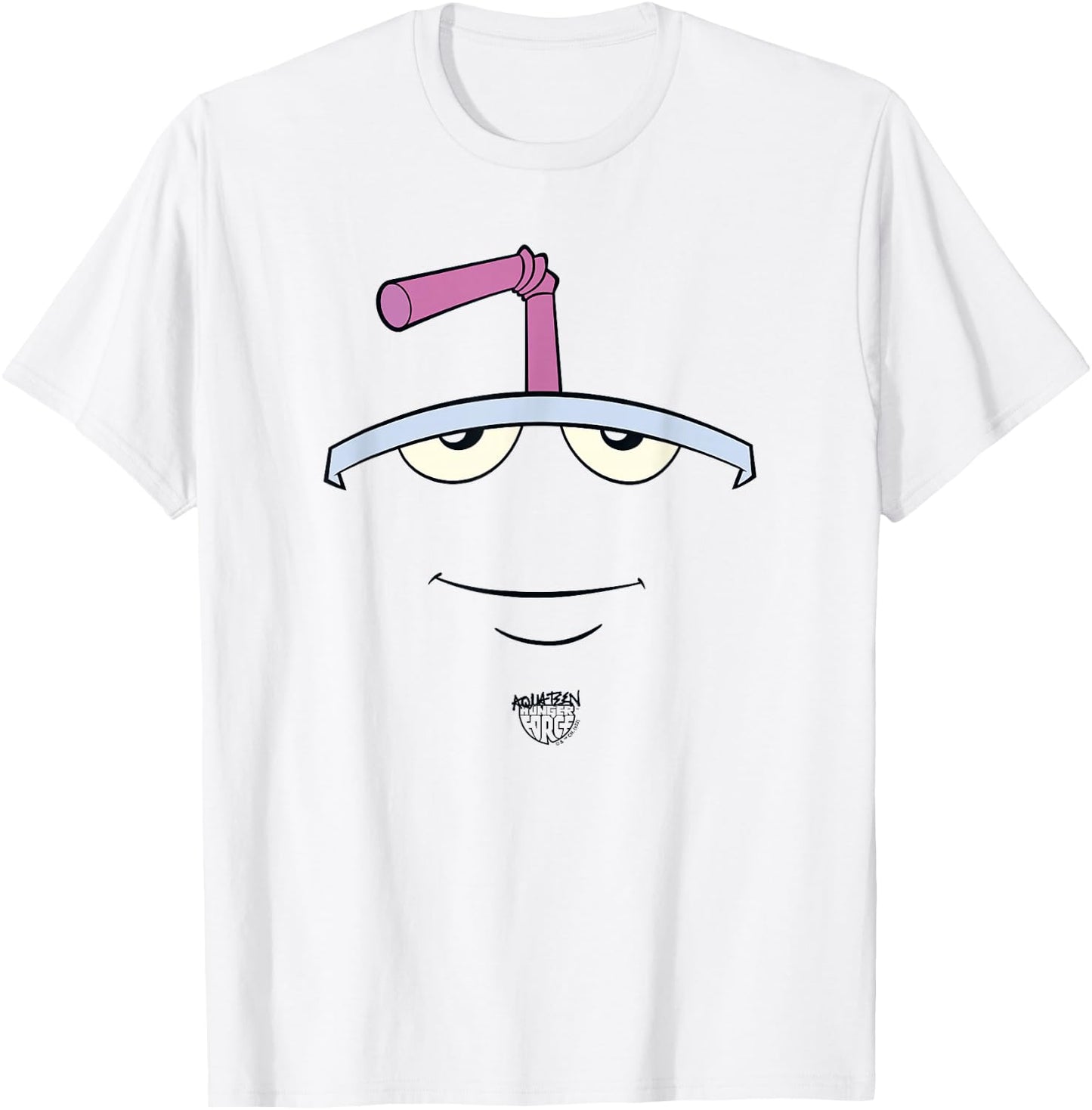 Aqua Teen Hunger Force Master Shake Big Face T-Shirt - T-Shirt | White