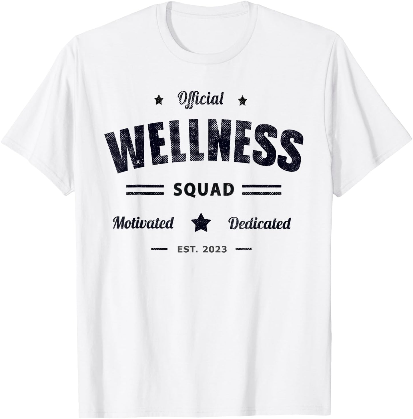 Official WELLNESS SQUAD P.E Crew Health Trainer Coach Nurse T-Shirt - T-Shirt | White