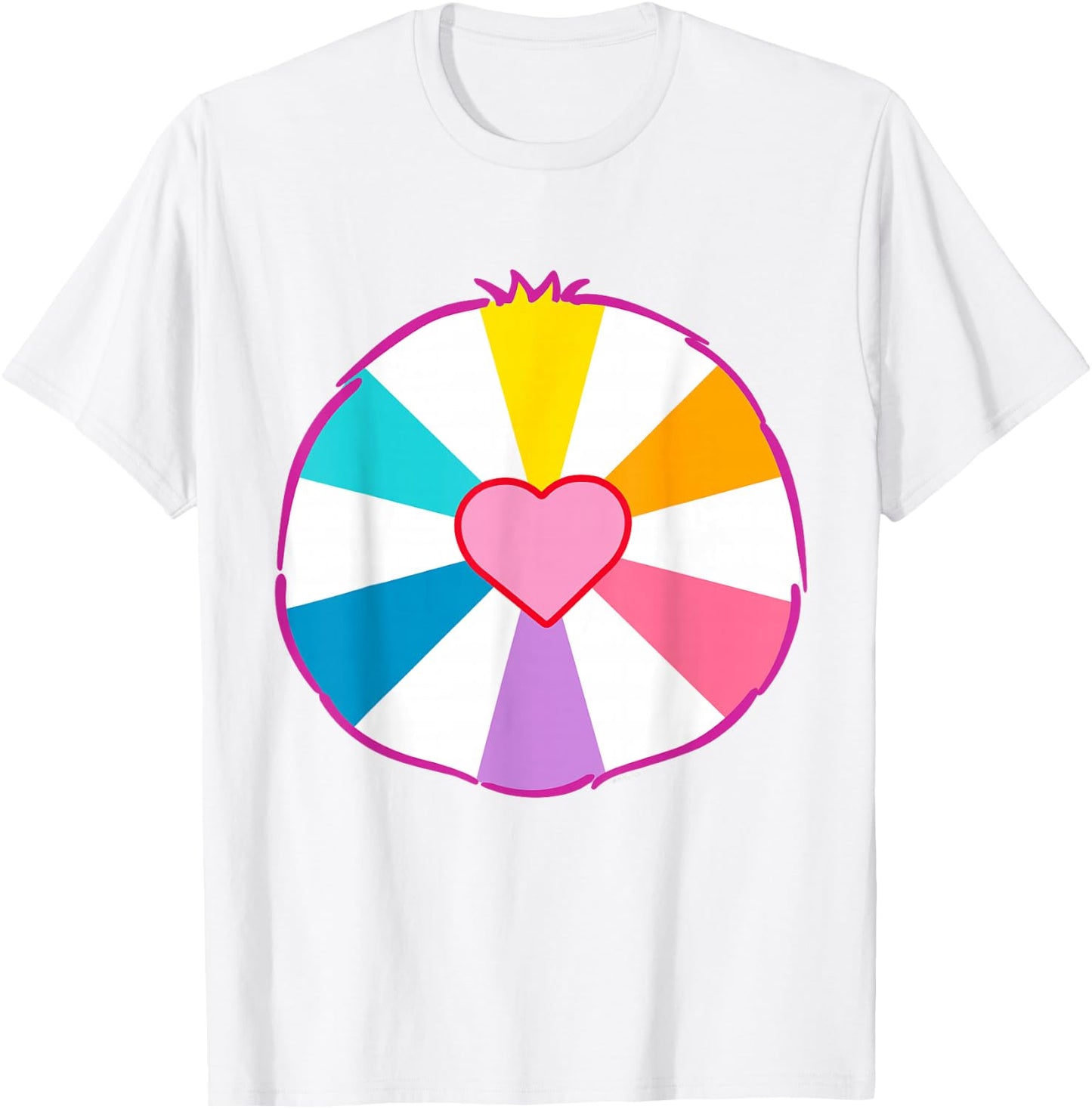 Care Bears Hopeful Heart Belly Halloween Costume T-Shirt - T-Shirt | White