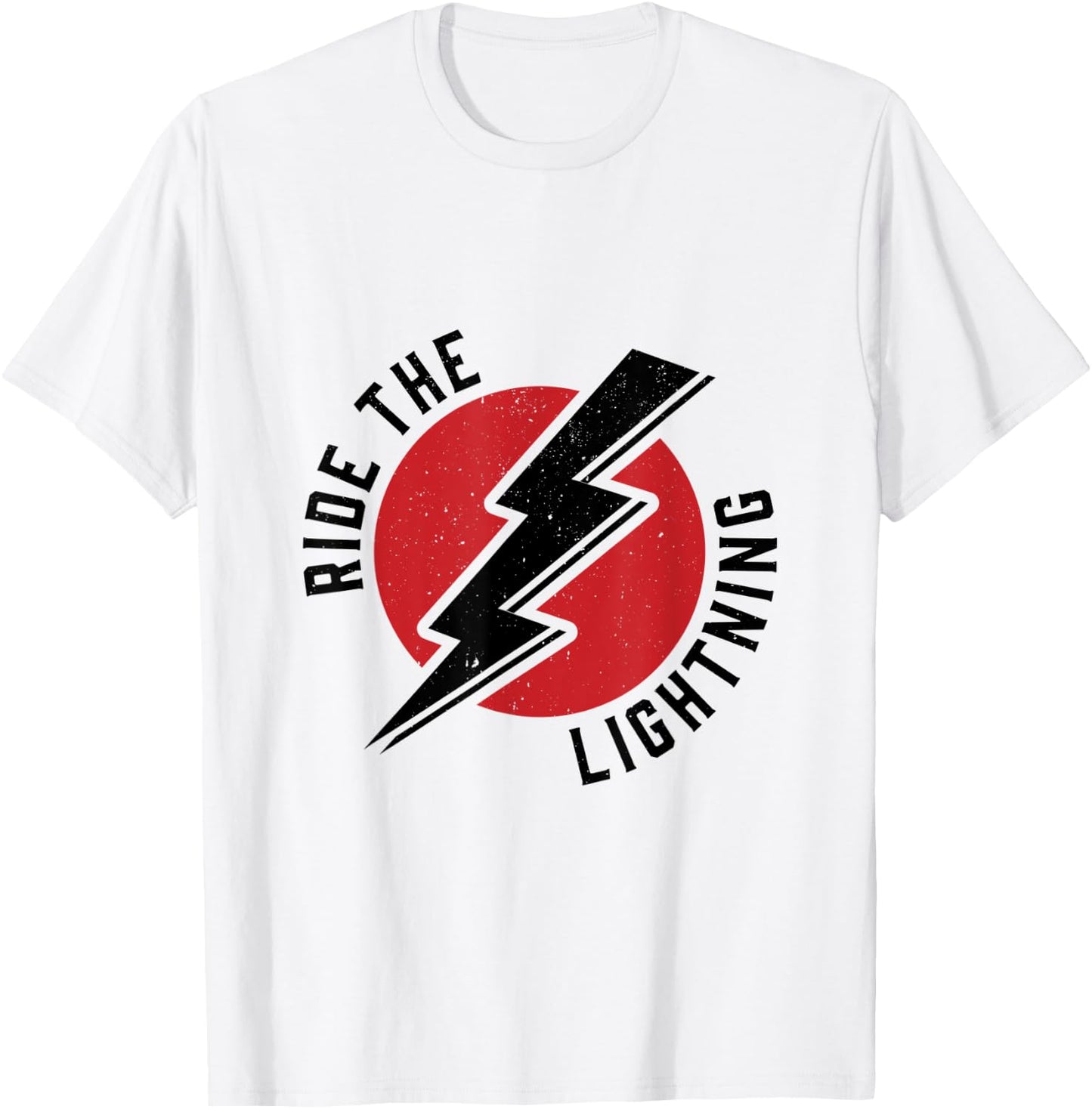 Electric Vehicle Electric Car Ride The Lightning T-Shirt - T-Shirt | White