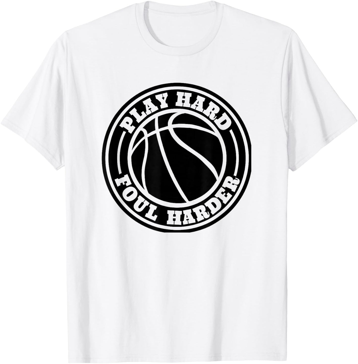 Player Hoops - Bball Streetball Basketball Fouls T-Shirt - T-Shirt | White