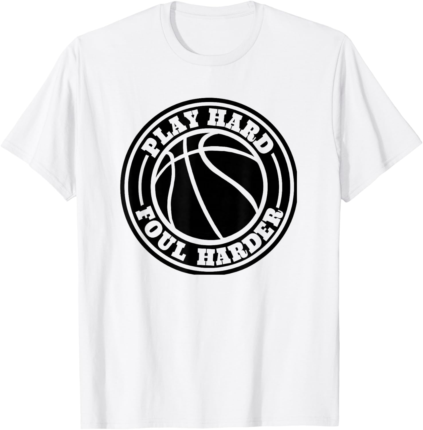 Player Hoops - Bball Streetball Basketball Fouls T-Shirt - T-Shirt | White