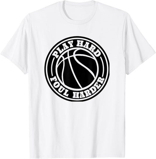 Player Hoops - Bball Streetball Basketball Fouls T-Shirt - T-Shirt | White