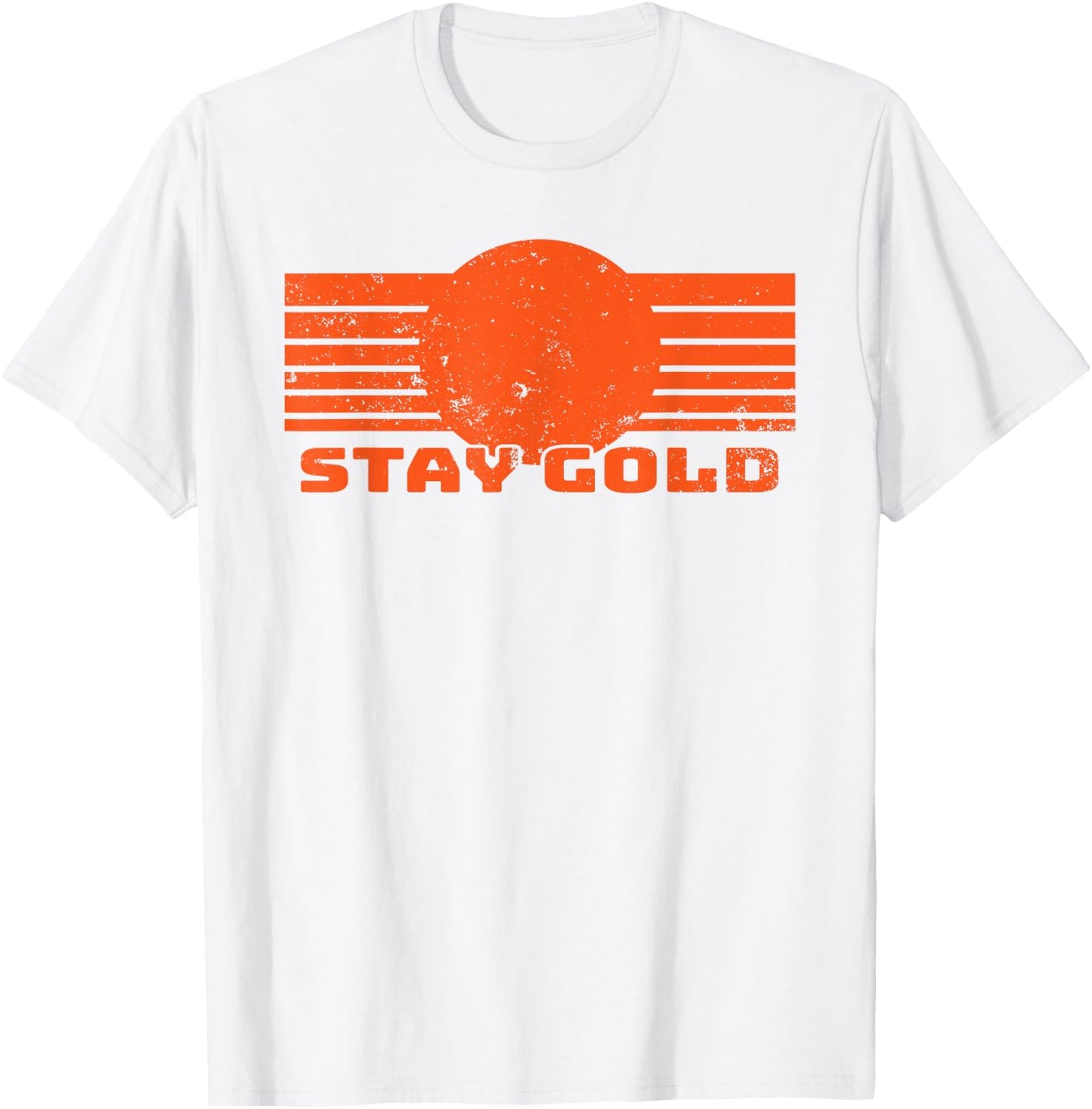 Stay Gold 1980s Outsiders & T-Shirt - T-Shirt | White