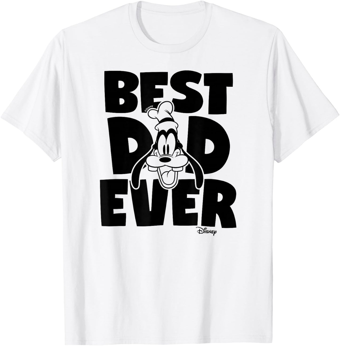 Disney - Best Dad Ever Goofy T-Shirt - T-Shirt | White