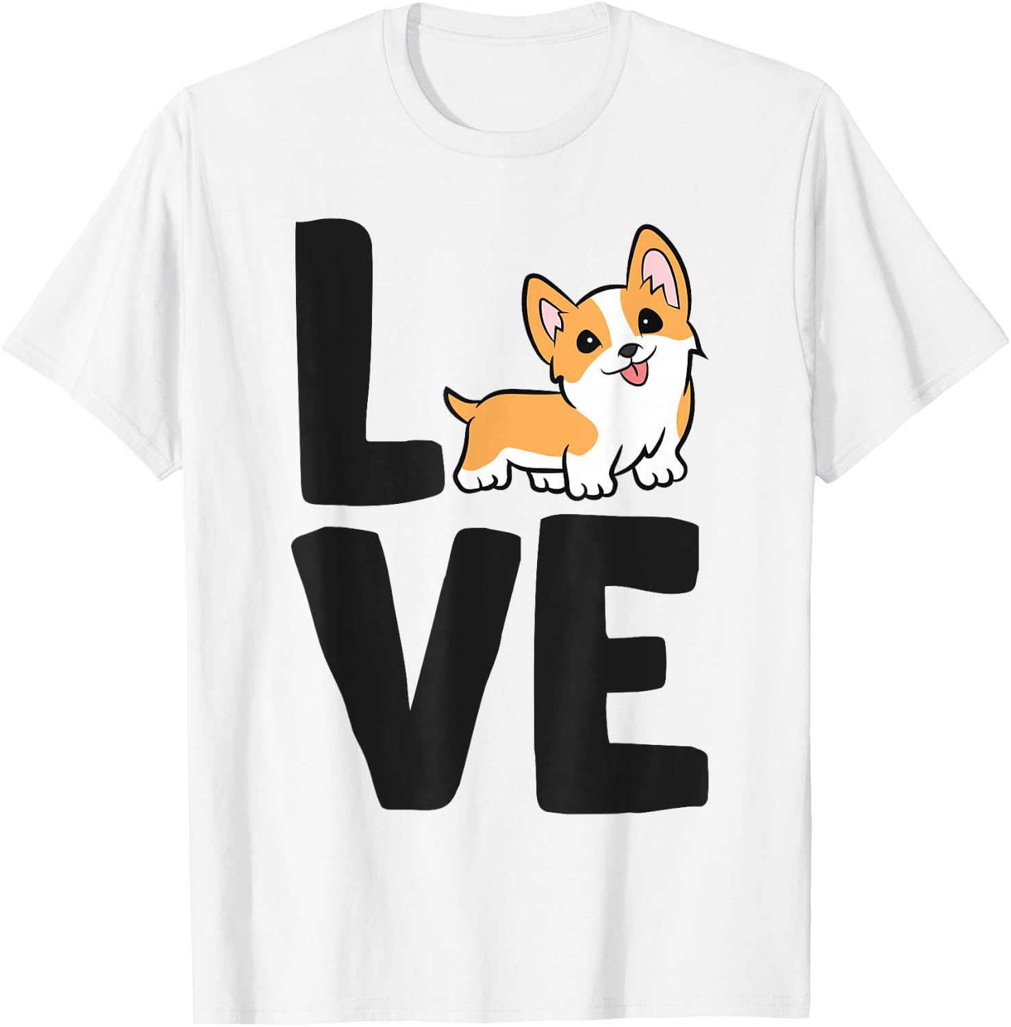 corgi dog lover Pet Corgi Dog I Love Corgis T-Shirt - T-Shirt | White