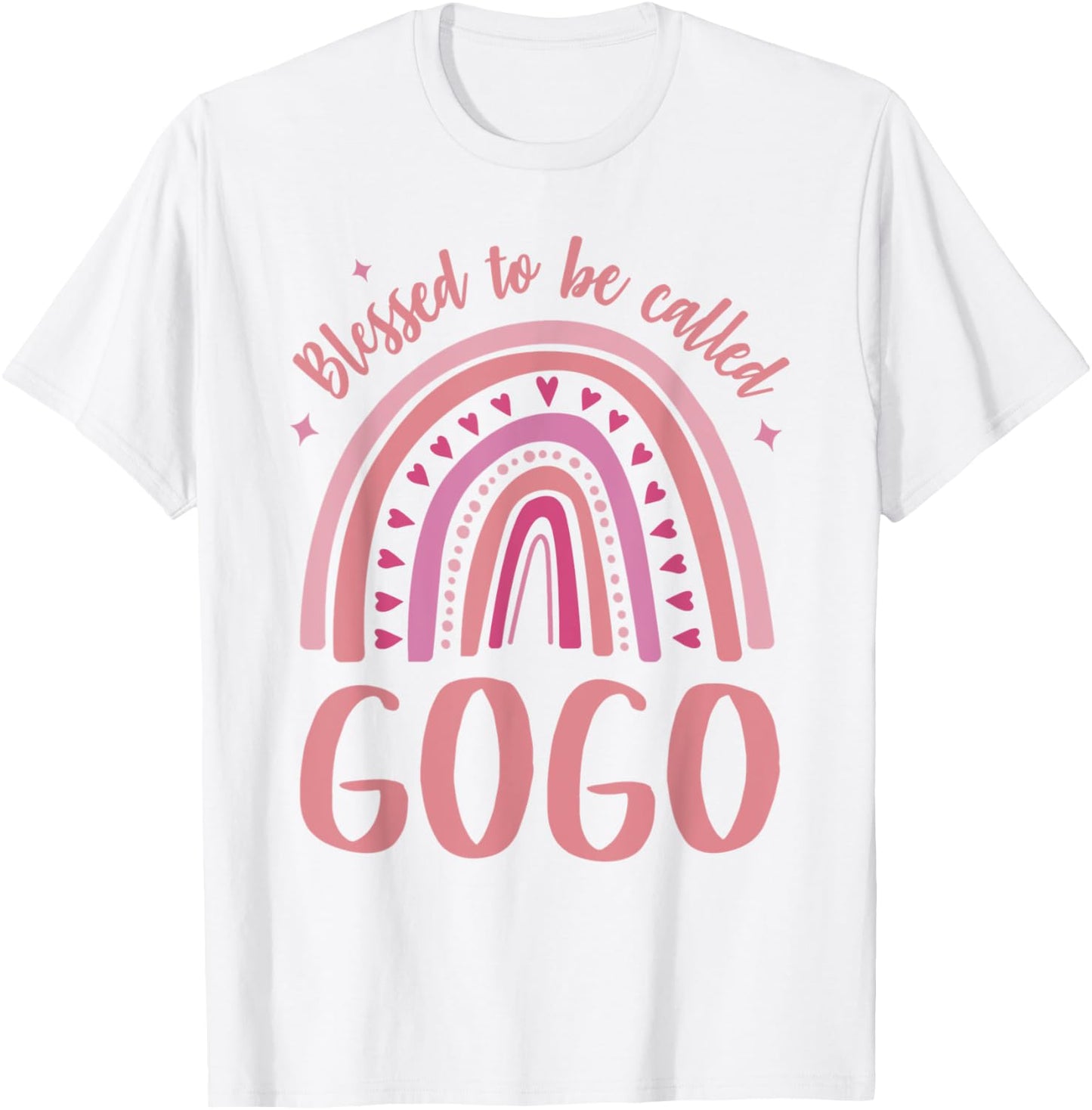 Gogo Grandma Blessed to be called Gogo T-Shirt - T-Shirt | White