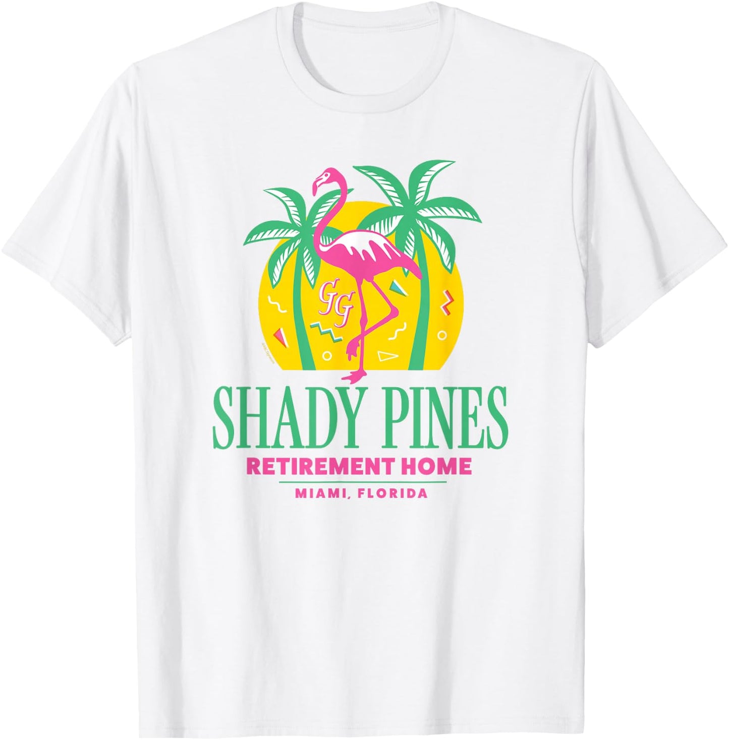 The Golden Girls - Shady Pines Retirement Home T-Shirt - T-Shirt | White