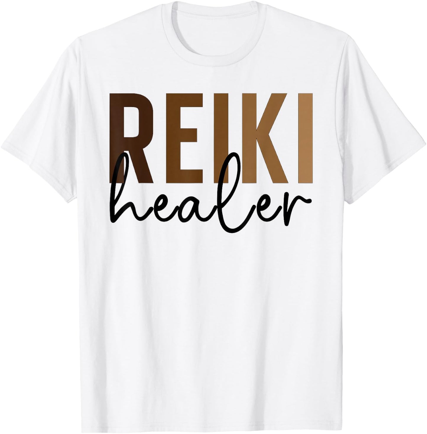 Boho Reiki Healer Reiki Practitioner Reiki Therapist T-Shirt - T-Shirt | White