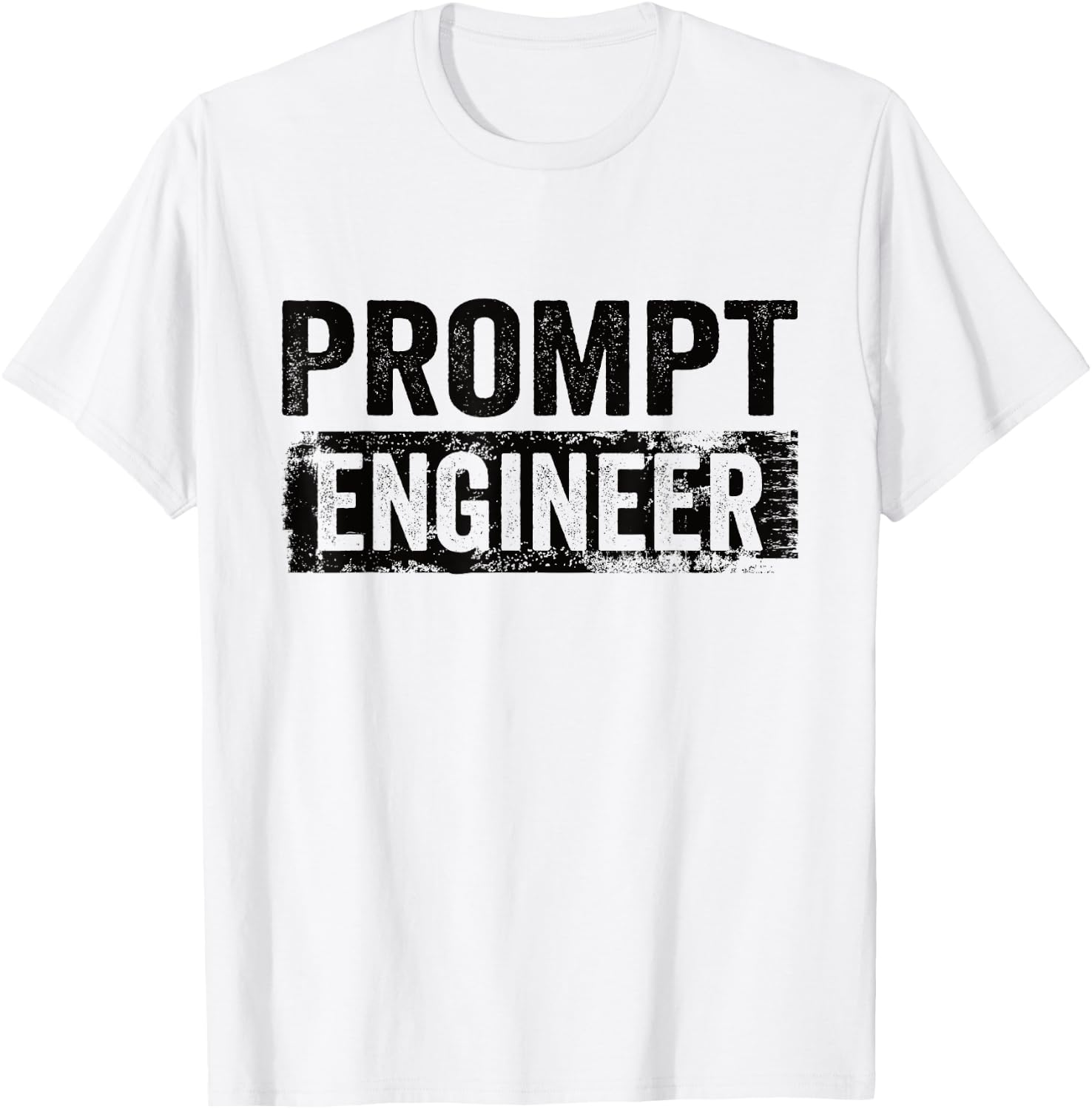 Prompt Engineer Artificial Intelligence AI Developer T-Shirt - T-Shirt | White