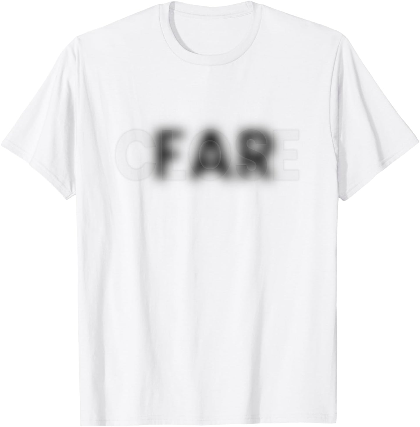 Close Far Illusion T-Shirt - T-Shirt | White