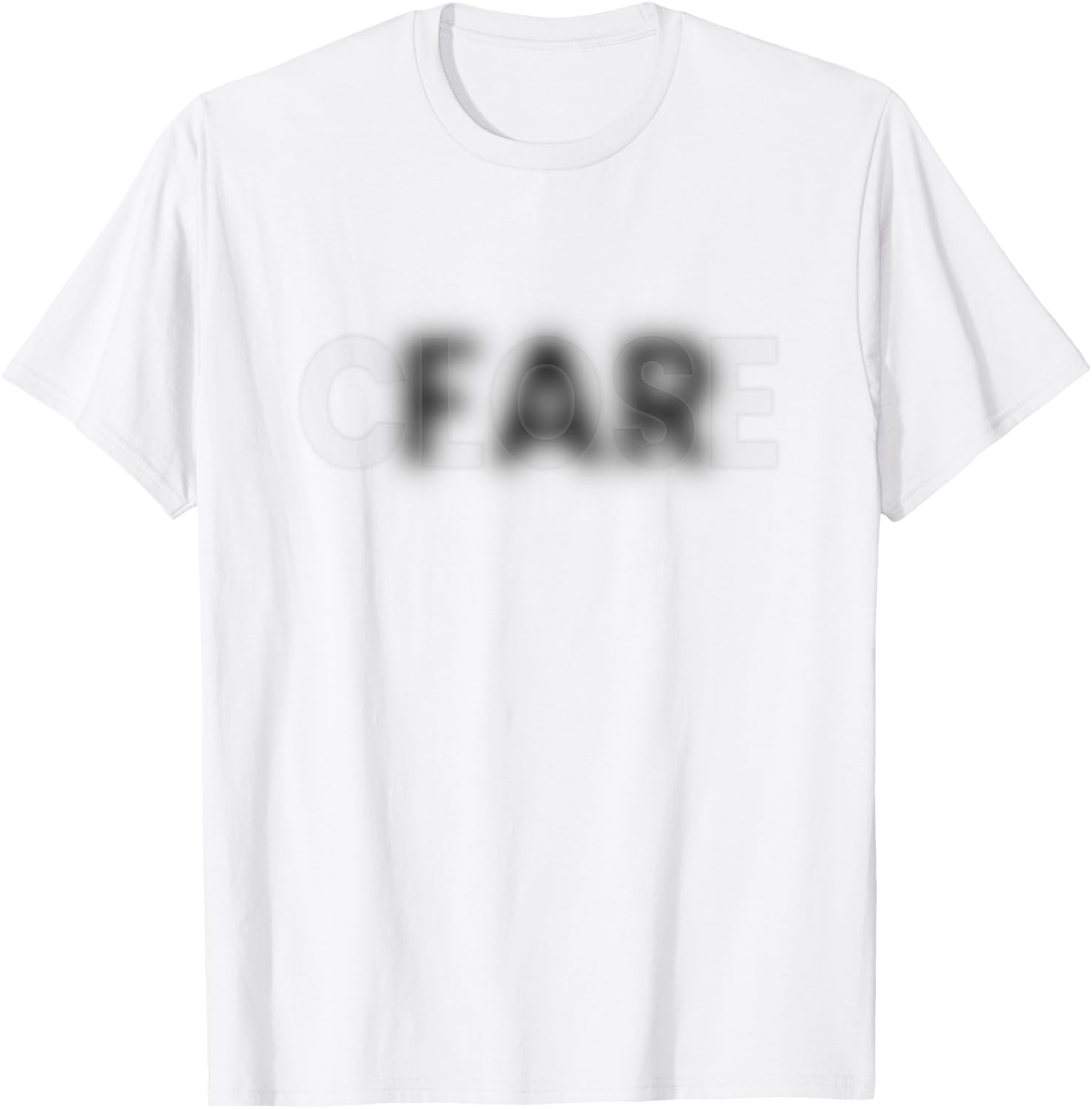 Close Far Illusion T-Shirt - T-Shirt | White