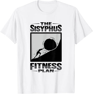 Sisyphos Philosophy Design for a Philosophy Student T-Shirt - T-Shirt | White