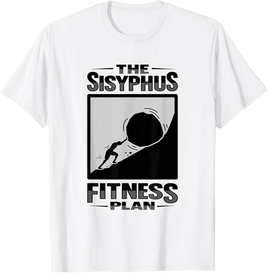 Sisyphos Philosophy Design for a Philosophy Student T-Shirt - T-Shirt | White