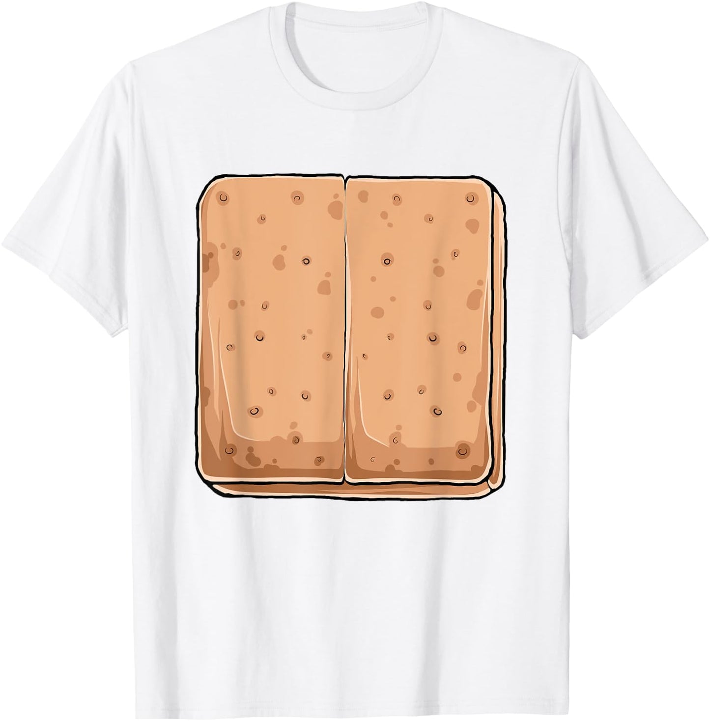 Graham Cracker S'Mores Costume Group Camping Men Women Kids T-Shirt - T-Shirt | White