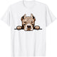 Pit Bull Dog Breed Popping Up Fun Pit Bull Owner T-Shirt - T-Shirt | White