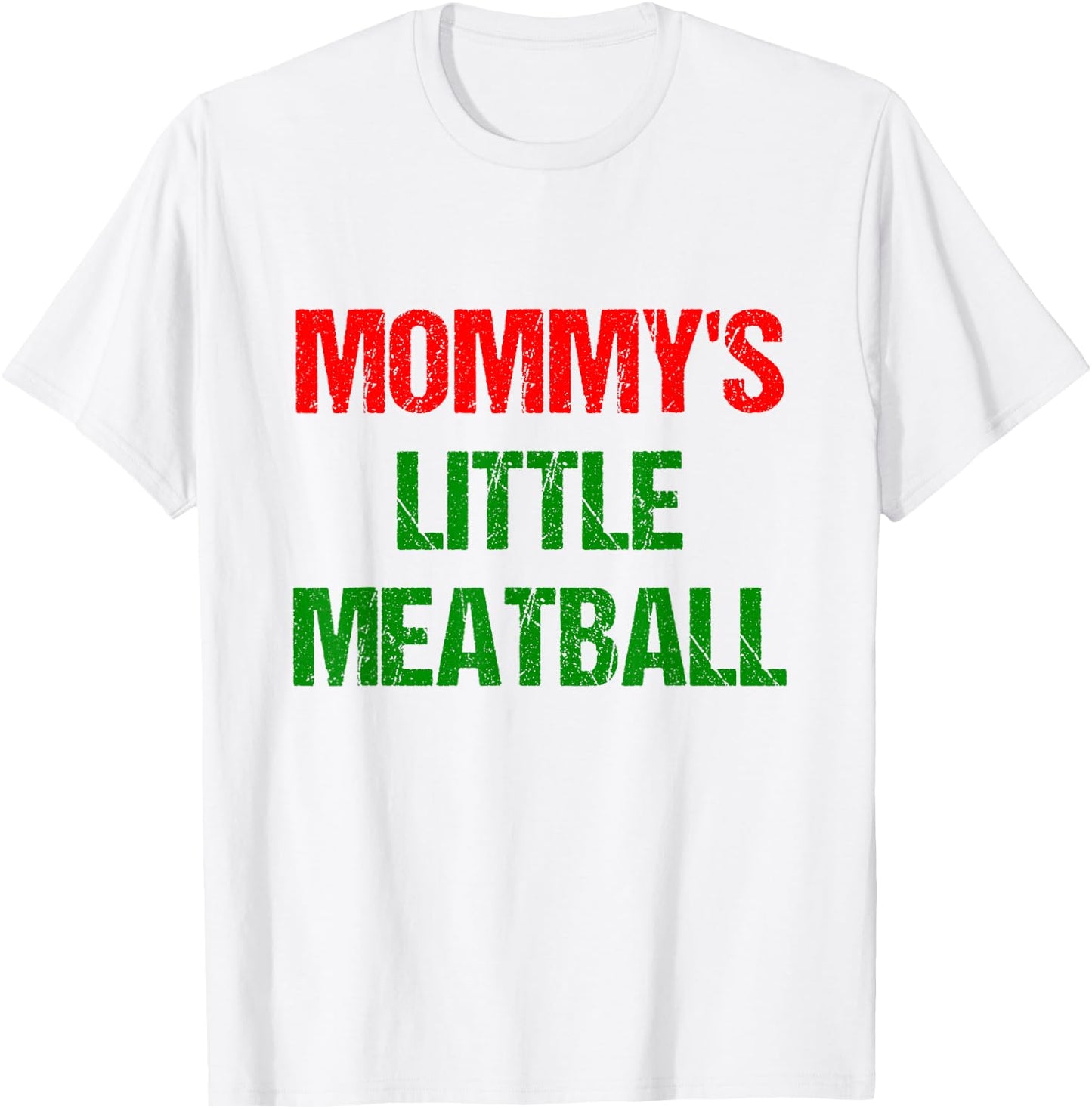 Daddy's Little Meatball - Mommy's Little Meatball Couple T-Shirt - T-Shirt | White