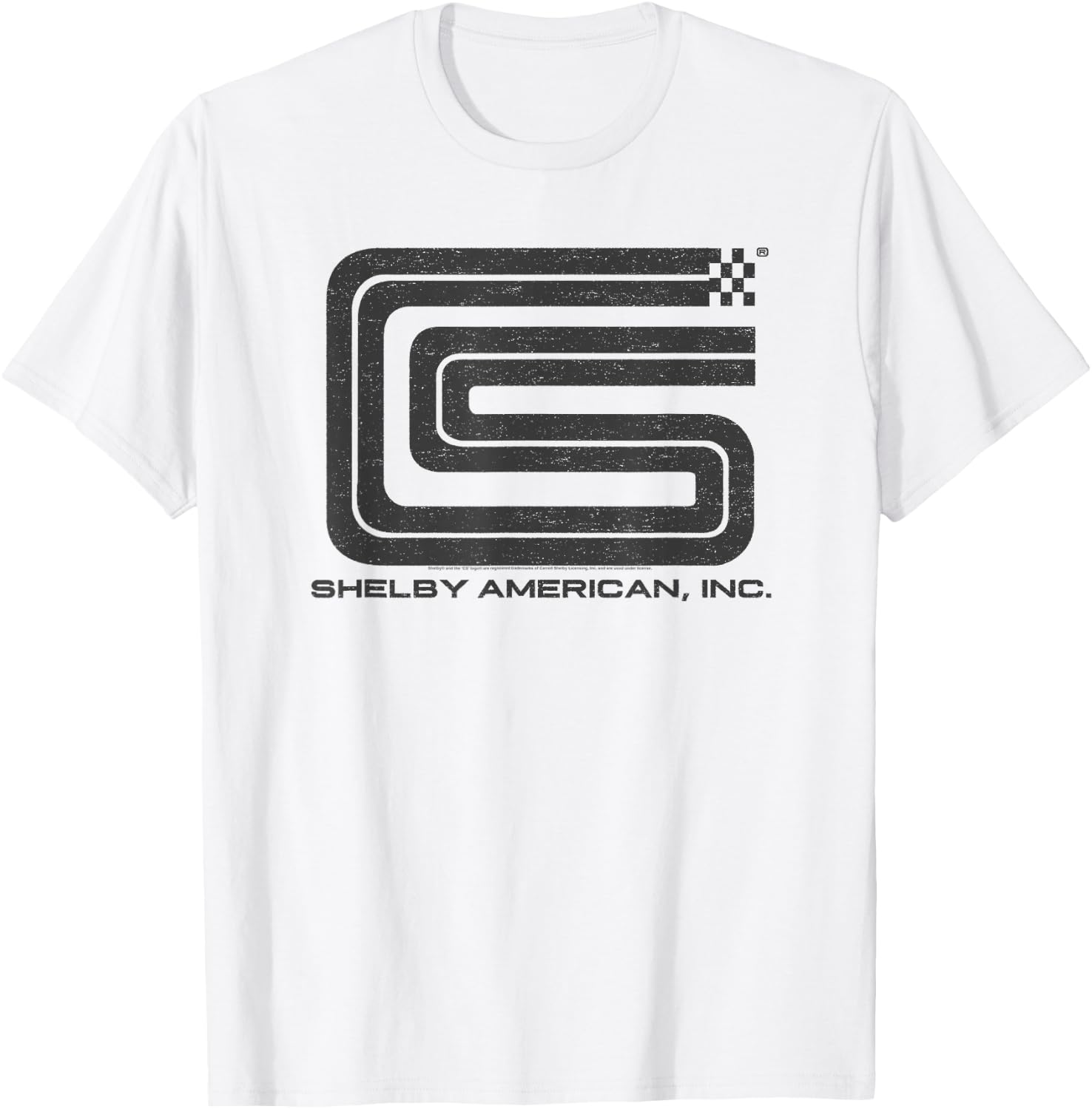 Carroll Shelby Vintage T-Shirt - T-Shirt | White